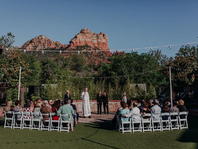 Alice and Shannon&apos;s Wedding in Sedona, Arizona 42