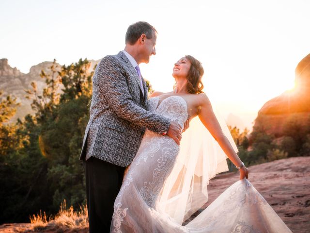 John and Veronica&apos;s Wedding in Sedona, Arizona 11