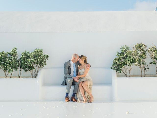 Brad and Katie&apos;s Wedding in Santorini, Greece 136