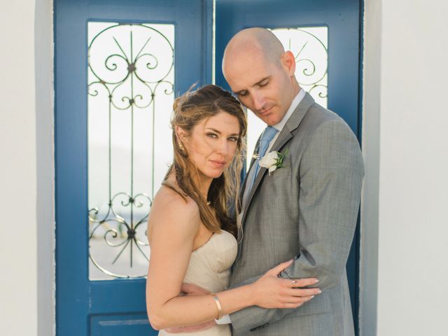 Brad and Katie&apos;s Wedding in Santorini, Greece 141