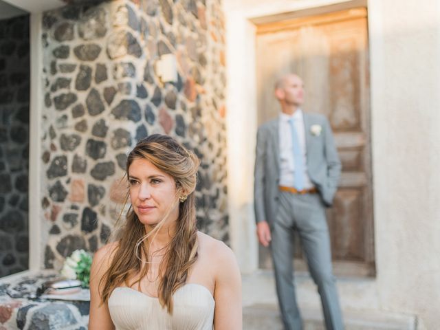 Brad and Katie&apos;s Wedding in Santorini, Greece 146