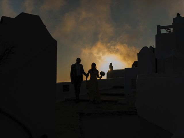 Brad and Katie&apos;s Wedding in Santorini, Greece 151