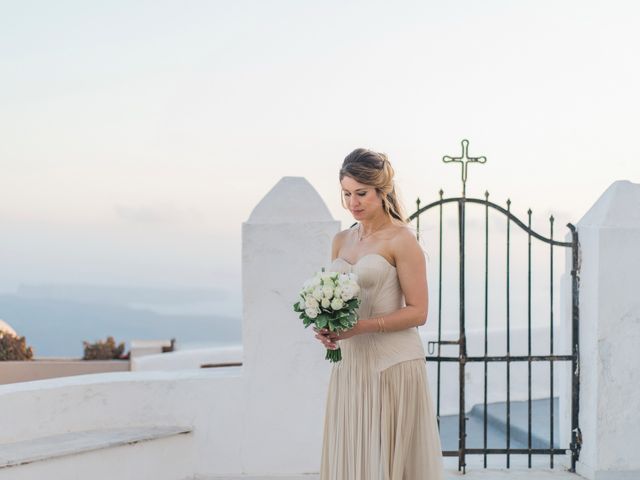 Brad and Katie&apos;s Wedding in Santorini, Greece 160