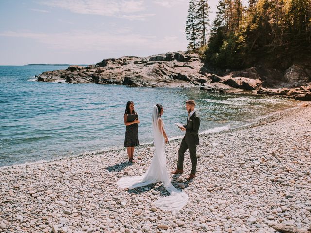 Ryan and Sam&apos;s Wedding in Bar Harbor, Maine 80