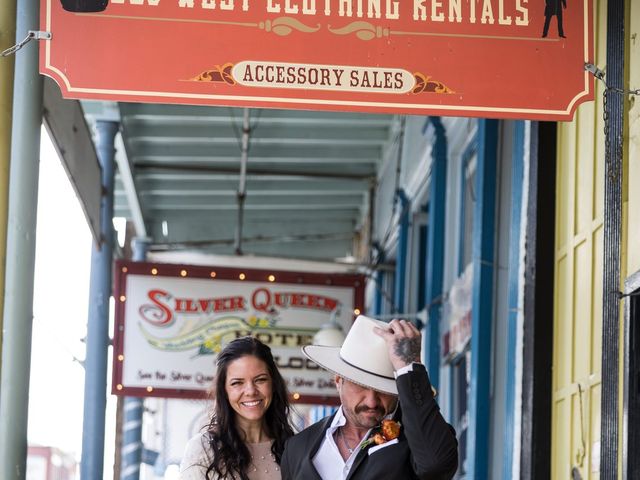 Andrew and Alex&apos;s Wedding in Virginia City, Nevada 17