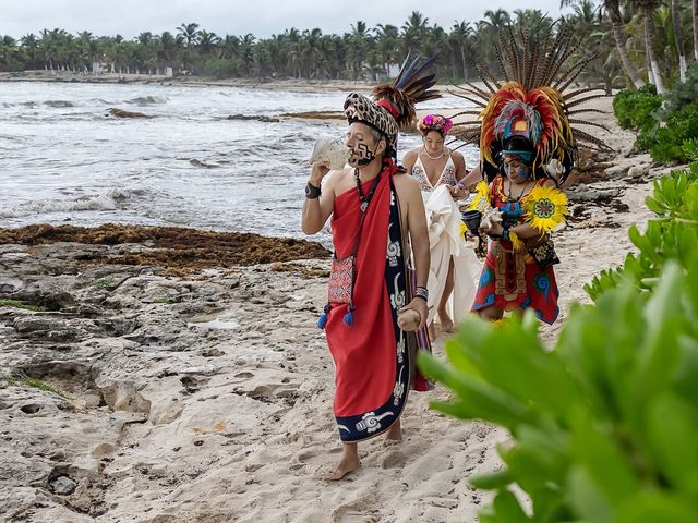 Eddie and Flor's Wedding in Playa del Carmen, Mexico 21