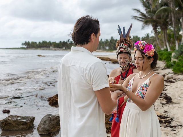 Eddie and Flor's Wedding in Playa del Carmen, Mexico 22