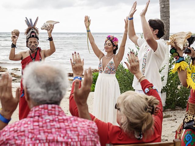 Eddie and Flor's Wedding in Playa del Carmen, Mexico 31