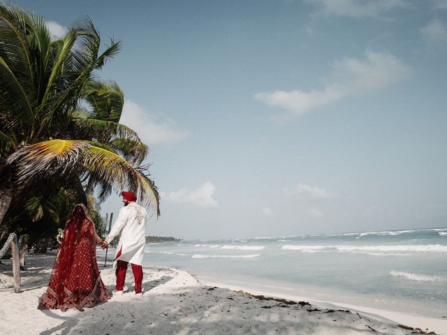 Ravnoor and Brenda's Wedding in Playa del Carmen, Mexico 77
