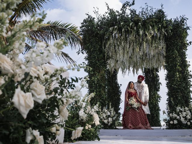Ravnoor and Brenda's Wedding in Playa del Carmen, Mexico 80