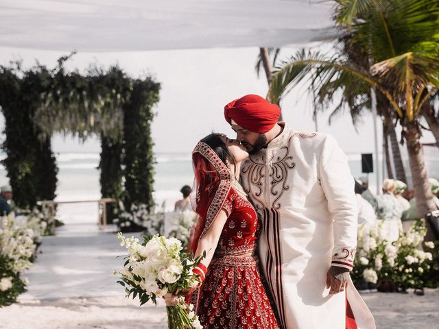 Ravnoor and Brenda's Wedding in Playa del Carmen, Mexico 81