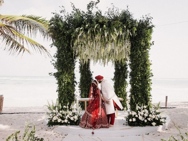 Ravnoor and Brenda's Wedding in Playa del Carmen, Mexico 83