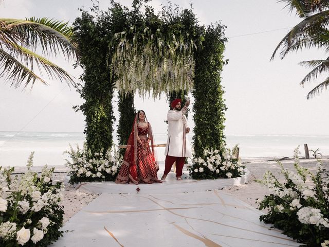 Ravnoor and Brenda's Wedding in Playa del Carmen, Mexico 84