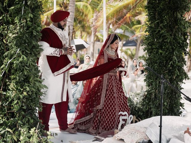 Ravnoor and Brenda's Wedding in Playa del Carmen, Mexico 102