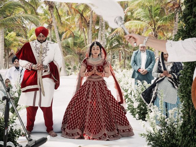 Ravnoor and Brenda's Wedding in Playa del Carmen, Mexico 105