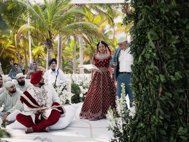 Ravnoor and Brenda's Wedding in Playa del Carmen, Mexico 115