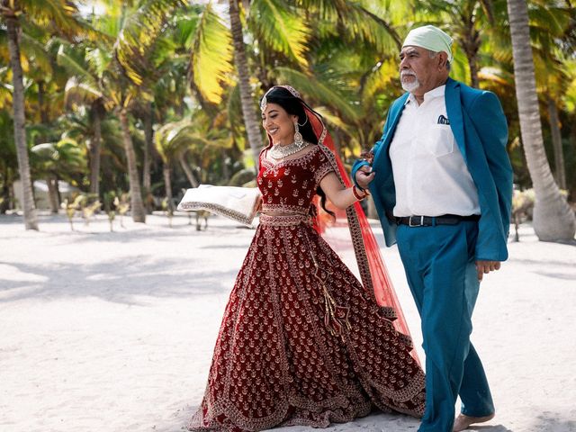 Ravnoor and Brenda's Wedding in Playa del Carmen, Mexico 116