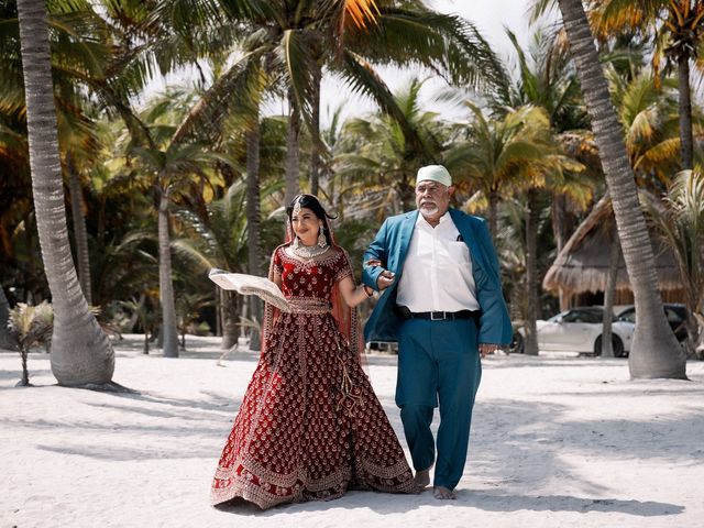 Ravnoor and Brenda's Wedding in Playa del Carmen, Mexico 118