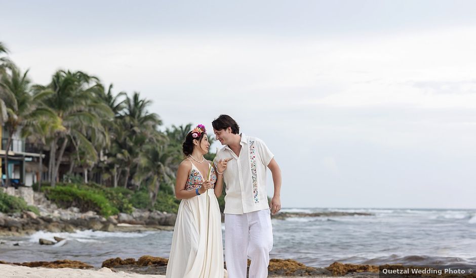 Eddie and Flor's Wedding in Playa del Carmen, Mexico