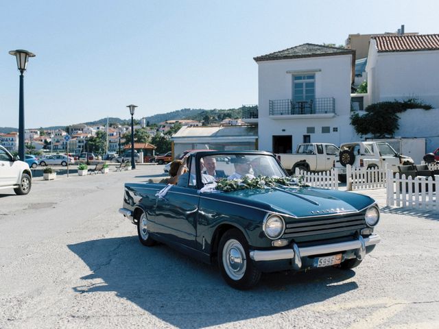 Dan and Dana&apos;s Wedding in Skiathos Town, Greece 40