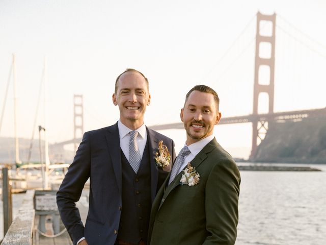 Charles and Scott&apos;s Wedding in Sausalito, California 3