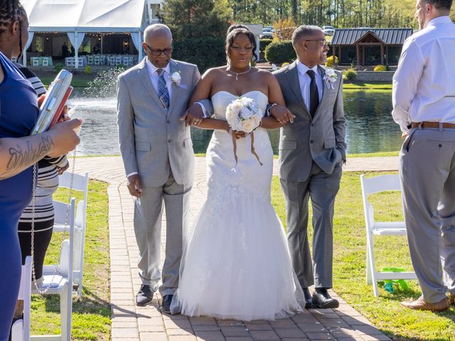 Donovan and Kyieta&apos;s Wedding in Apex, North Carolina 38