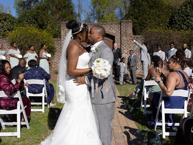 Donovan and Kyieta&apos;s Wedding in Apex, North Carolina 40