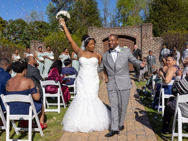 Donovan and Kyieta&apos;s Wedding in Apex, North Carolina 41