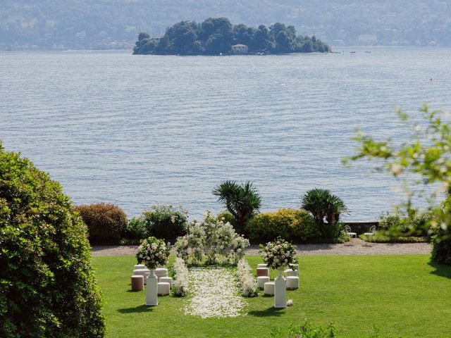 Mohammed and Fatima&apos;s Wedding in Stresa, Italy 13