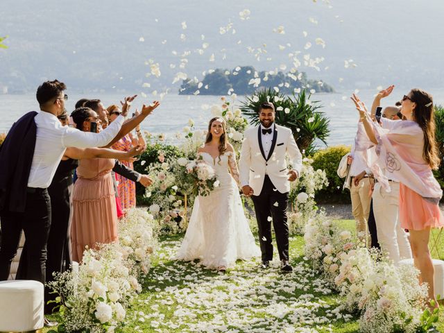 Mohammed and Fatima&apos;s Wedding in Stresa, Italy 27