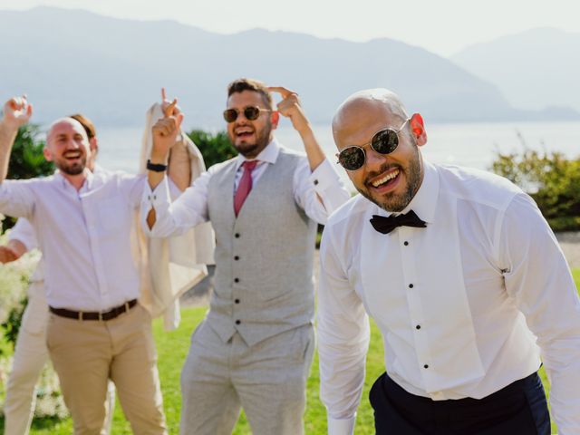 Mohammed and Fatima&apos;s Wedding in Stresa, Italy 28