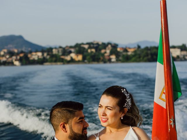 Mohammed and Fatima&apos;s Wedding in Stresa, Italy 41