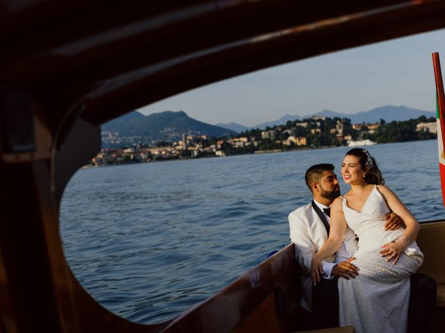 Mohammed and Fatima&apos;s Wedding in Stresa, Italy 42