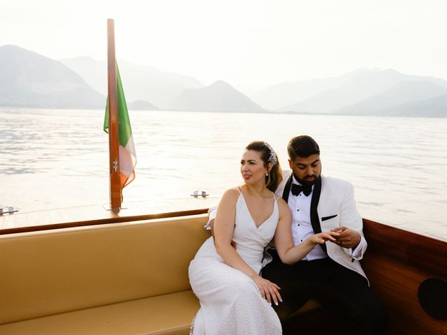 Mohammed and Fatima&apos;s Wedding in Stresa, Italy 46