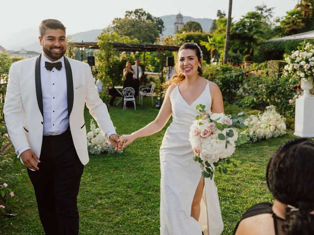 Mohammed and Fatima&apos;s Wedding in Stresa, Italy 57