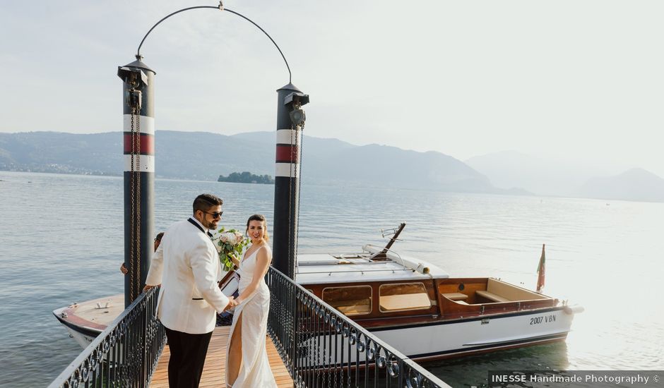 Mohammed and Fatima's Wedding in Stresa, Italy