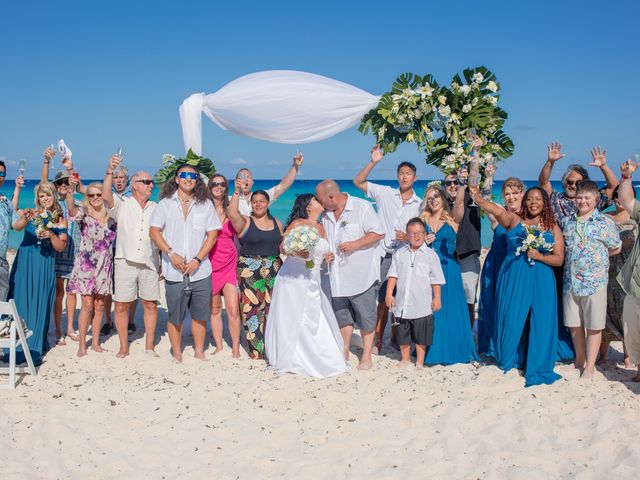 Chris and Gina&apos;s Wedding in Cancun, Mexico 36