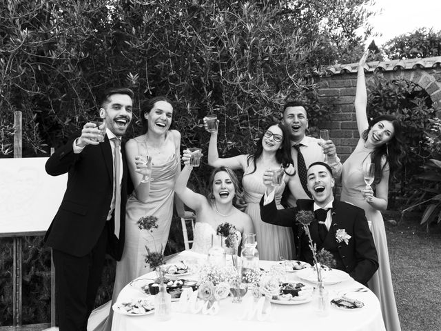Veronica and Giulio's Wedding in Rome, Italy 78