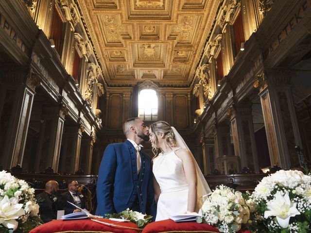 Melania and Simone's Wedding in Rome, Italy 8