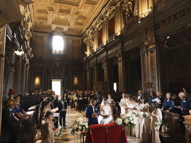 Melania and Simone's Wedding in Rome, Italy 13
