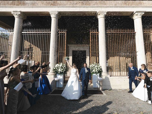 Melania and Simone's Wedding in Rome, Italy 46