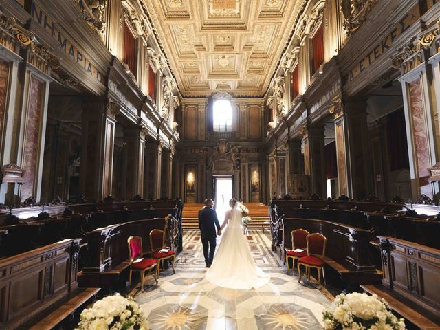 Melania and Simone's Wedding in Rome, Italy 57