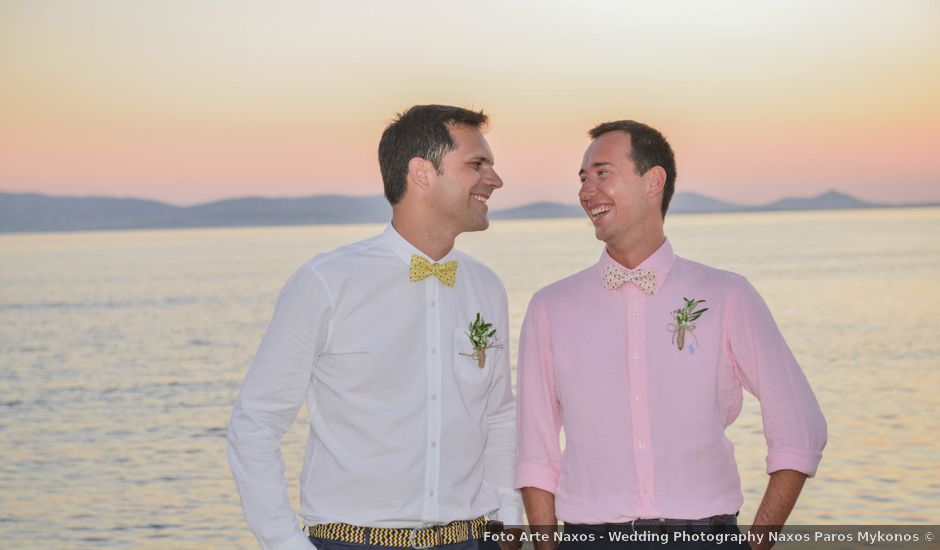 Mathieu and Nicolas's Wedding in Naxos, Greece