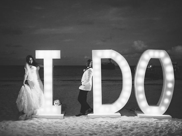 Taurean and Christina&apos;s Wedding in Punta Cana, Dominican Republic 158