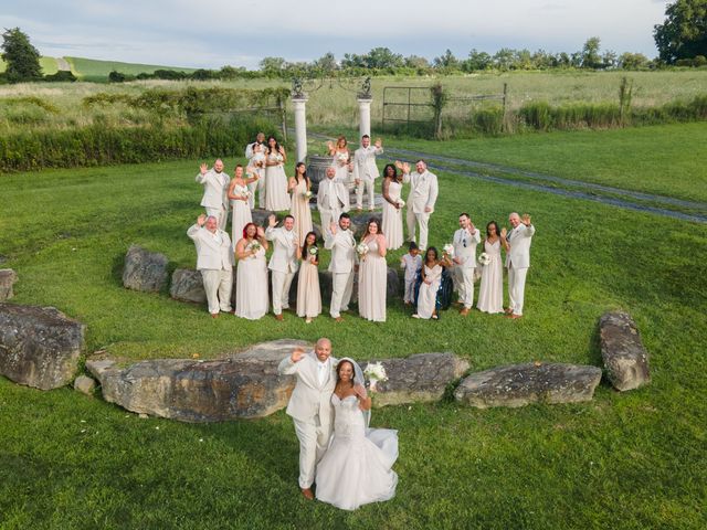Brian and Shantelle&apos;s Wedding in Mount Bethel, Pennsylvania 31
