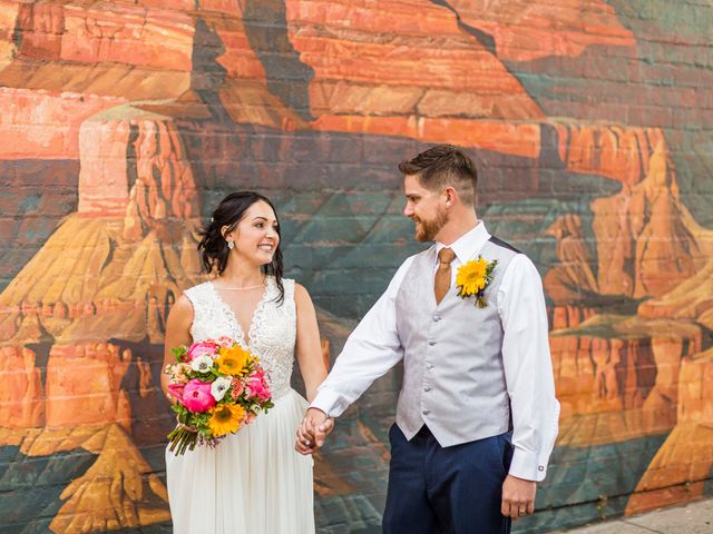 Mike and Trish&apos;s Wedding in Flagstaff, Arizona 10
