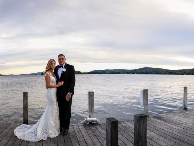 Scott and Christie&apos;s Wedding in Bolton Landing, New York 2