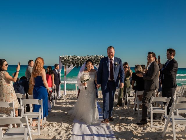 PATRICK and CAROLINE&apos;s Wedding in Cancun, Mexico 71