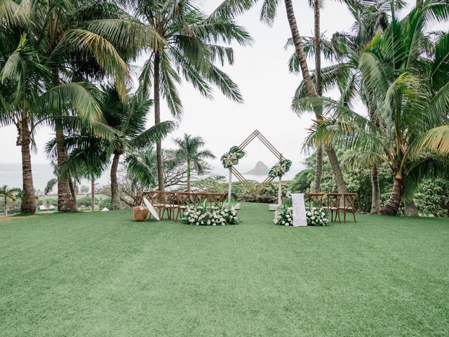 Cassandra and Russelle's Wedding in Kaneohe, Hawaii 7
