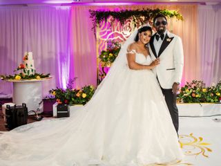 The wedding of Adekunle and Dmonique